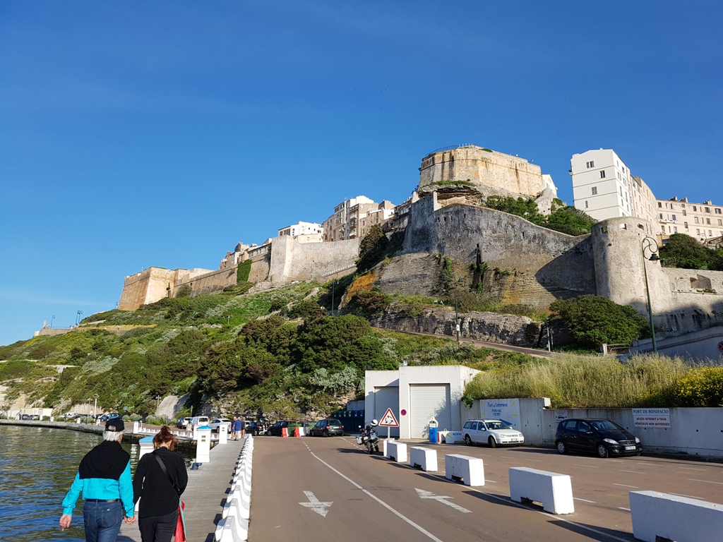 Arrivée à Bonifacio