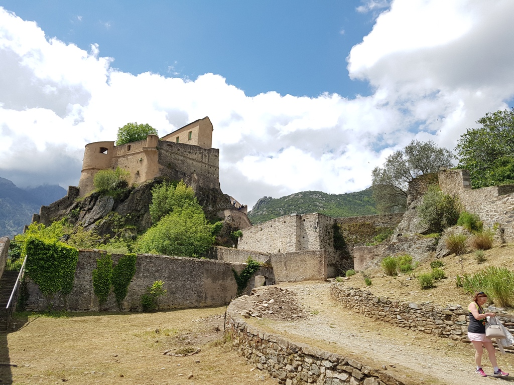 Citadelle de Corte: le nid d'aigle