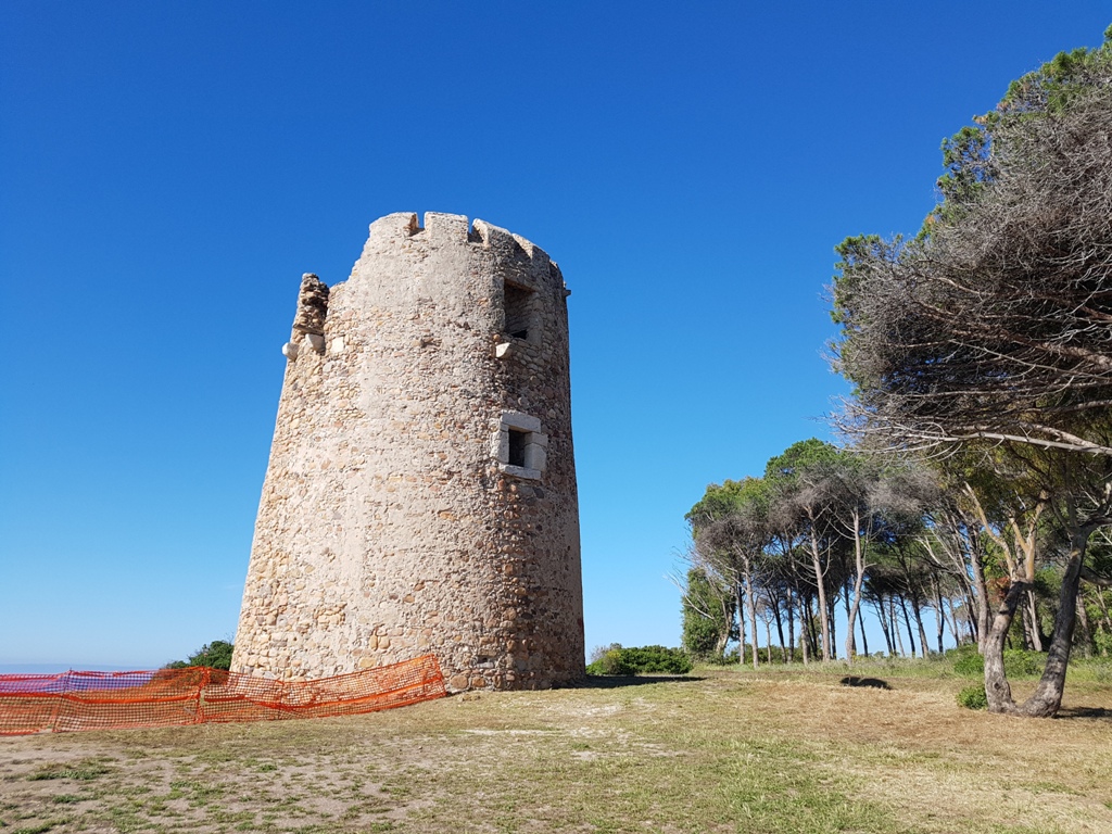 La tour d'oservation di Cala D'Ostia