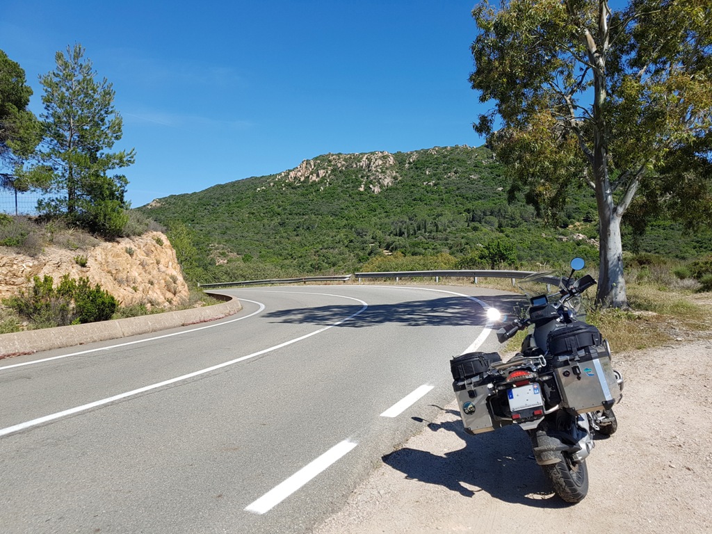 Retour vers le camping